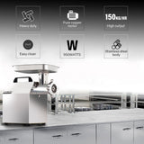 NNEDSZ EUROCHEF Meat Grinder Mincer Food Commercial Electric Machine Chopper Shredder