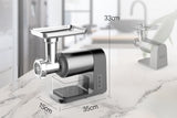 NNEDSZ EUROCHEF Meat Grinder 2000W Mincer Machine Electric Food Sausage Kibbe Maker