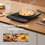 NNEDSZ EuroChef Electric Induction Portable Cooktop Ceramic Hot Plate Kitchen Cooker 10AMP