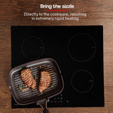 NNEDSZ EuroChef 60cm Induction Cook Top Cooktop Electric Hot Plate Hob Plate 4 Zone