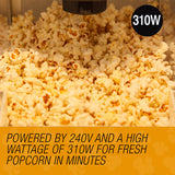 NNEDSZ EuroChef Popcorn Machine - Popper Popping Classic Cooker Microwave