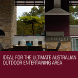 NNEDSZ EuroGrille Commercial Rangehood 1500mm Stainless Steel Outdoor Range Hood Canopy
