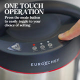 NNEDSZ EUROCHEF Soup Maker Blender Smoothie Compact Hot Cold Stainless Steel Mixer
