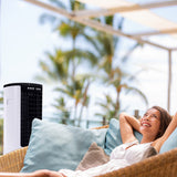 NNEDSZ POLYCOOL 12L Portable Evaporative Air Cooler 24 Hour Timer 4 in 1 Cooling Fan