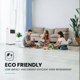 CARSON 2.05kW Portable Air Conditioner, with Fan & Dehumidifier Mode, Remote Control, 24hr Timer, Sleep Mode