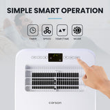 NNEDSZ CARSON  2.9kW Reverse Cycle Portable Air Conditioner and Heater, with Dehumidifier, Cooling and Heating AC