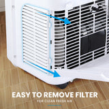 NNEDSZ CARSON  2.9kW Reverse Cycle Portable Air Conditioner and Heater, with Dehumidifier, Cooling and Heating AC