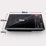 NNEDSZ EuroChef Electric Induction Cooktop Portable Kitchen Cooker Ceramic Cook Top