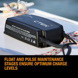 NNEDSZ CTEK M15 Automatic Marine Boat Battery Charger Maintainer 12V Lead Acid Lithium