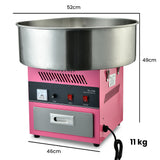 NNEDSZ EUROCHEF 1000W Commercial Cotton Candy Machine Fairy Floss Maker