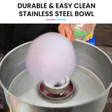 NNEDSZ EUROCHEF 1000W Commercial Cotton Candy Machine Fairy Floss Maker