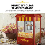 NNEDSZ EUROCHEF Commercial Electric Popcorn Maker Machine Pop Corn Popper Cooker