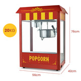 NNEDSZ EUROCHEF Commercial Electric Popcorn Maker Machine Pop Corn Popper Cooker