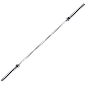 NNEDSZ 20kg 2.2m Olympic Barbell 700lb Rating with Collars Fitness Bar Weight Lifting Training 7ft