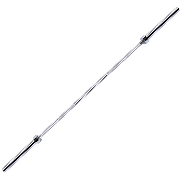 NNEDSZ 20kg 2.2m Olympic Barbell 700lb Rating with Collars Fitness Bar Weight Lifting Training 7ft
