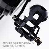 NNEDSZ Spin Bike Flywheel Commercial Gym Exercise Home Fitness Grey