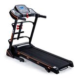 NNEDSZ Electric Treadmill w/ Fitness Tracker Home Gym Exercise Equipment