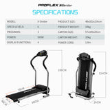 NNEDSZ Mini Walking Electric Treadmill Compact Exercise Machine Fitness Equipment