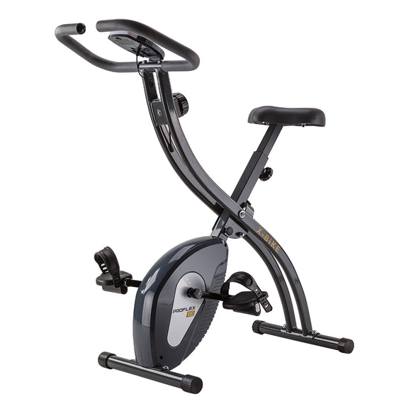 NNEDSZ Folding Magnetic Exercise X-Bike - Bicycle Cycling Flywheel Fitness