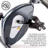 NNEDSZ Folding Magnetic Exercise X-Bike - Bicycle Cycling Flywheel Fitness