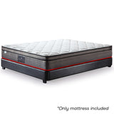 NNEDSZ Kingston Slumber Mattress QUEEN Size Bed Euro Top Pocket Spring Bedding Firm Foam 33CM