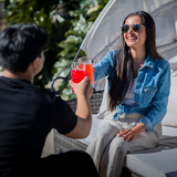 NNEDSZ LONDON RATTAN 3PC Outdoor Daybed Patio Rattan Sofa Sun Lounge Furniture Grey Wicker Off White Canopy