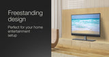 NNEDSZ FORTIA TV Stand Mount 37-55 Inch Television Small Modern Universal Up to 55"