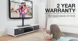 NNEDSZ FORTIA TV Stand Mount 37-55 Inch Television Small Modern Universal Up to 55"