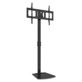 NNEDSZ FORTIA TV Stand Mount 32-70 Inch Tall Modern Universal Floor Swivel Rack Black