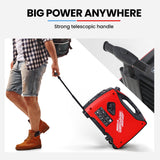 NNEDSZ Inverter Generator Portable 3.5kW Max Petrol Pure Sine Wave Camping Power Station Red