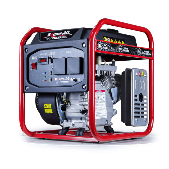 NNEDSZ 3500W Pure Sine Wave Inverter Generator Portable Power Station Camping Quiet Open-Frame