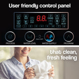 NNEDSZ CARSON 9kg Top Load Washing Machine Home Laundry Clothes Washer Dry Wash Grey