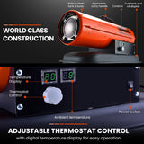 NNEDSZ UNIMAC Industrial Space Heater Diesel Kerosene Blow Portable Outdoor Indoor Thermostat