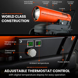NNEDSZ UNIMAC 30KW Industrial Space Heater Diesel Blow Fan Portable Workshop Thermostat