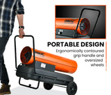 NNEDSZ UNIMAC 50KW Industrial Space Heater Diesel Blow Fan Portable Workshop Thermostat