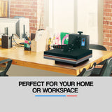 NNEDSZ THERMOMATE Large Heat Press Machine Multipurpose sublimation printing 38x38cm 15 InchX15 Inch