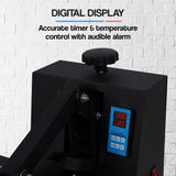 NNEDSZ THERMOMATE Large Heat Press Machine Multipurpose sublimation printing 38x38cm 15 InchX15 Inch