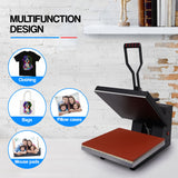 NNEDSZ THERMOMATE Large Heat Press Machine Multipurpose sublimation printing 38x38cm 15 InchX15 Inch