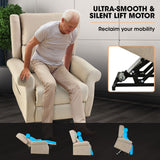 NNEDSZ FORTIA Electric Recliner Lift Heat Chair for Elderly, Massage, Heat Therapy, Aged Care, Beige