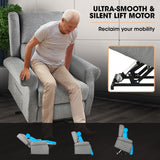 NNEDSZ FORTIA Electric Recliner Lift Heat Chair for Elderly, Massage, Heat Therapy, Aged Care, Grey