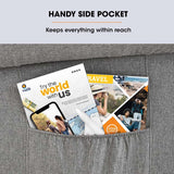 NNEDSZ FORTIA Electric Recliner Lift Heat Chair for Elderly, Massage, Heat Therapy, Aged Care, Grey