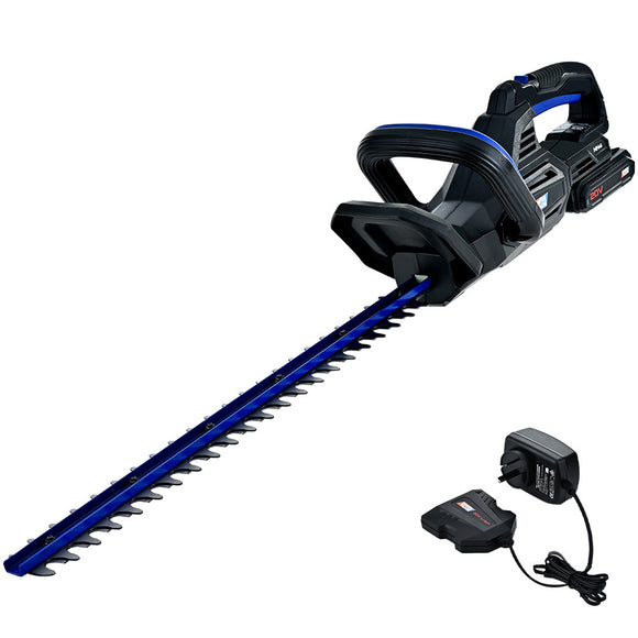 NNEDSZ POWERBLADE HH4 20V Cordless Electric Hedge Trimmer Kit, with Lithium Battery and Fast Charger
