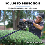 NNEDSZ POWERBLADE HH4 20V Cordless Electric Hedge Trimmer, Skin Only