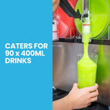NNEDSZ POLYCOOL 36L Slushie Machine Granita Commercial Slush Slurpee Maker Slushy Juice