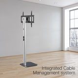 NNEDSZ FORTIA Stationary TV Stand Mount for 32-70 Inch Television Screens Adjustable Universal Holds 68kg