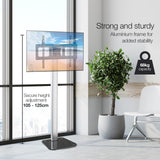 NNEDSZ FORTIA Stationary TV Stand Mount for 32-70 Inch Television Screens Adjustable Universal Holds 68kg