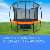 NNEDSZ UP-SHOT 16ft Replacement Trampoline Pad - Springs Safety Outdoor Round Cover