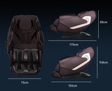 NNEDSZ FORTIA Electric Massage Chair Zero Gravity Heating Kneading Recliner Full Body Shiatsu Massager