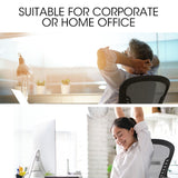 NNEDSZ FORTIA Ergonomic Office Desk Chair, Coolmesh Fabric, Adjustable Recline, Black Mesh/Black Frame