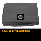 NNEDSZ UNIMAC 60L Wet & Dry Vacuum Cleaner- 5x Paper Filter bags Dust Replacement